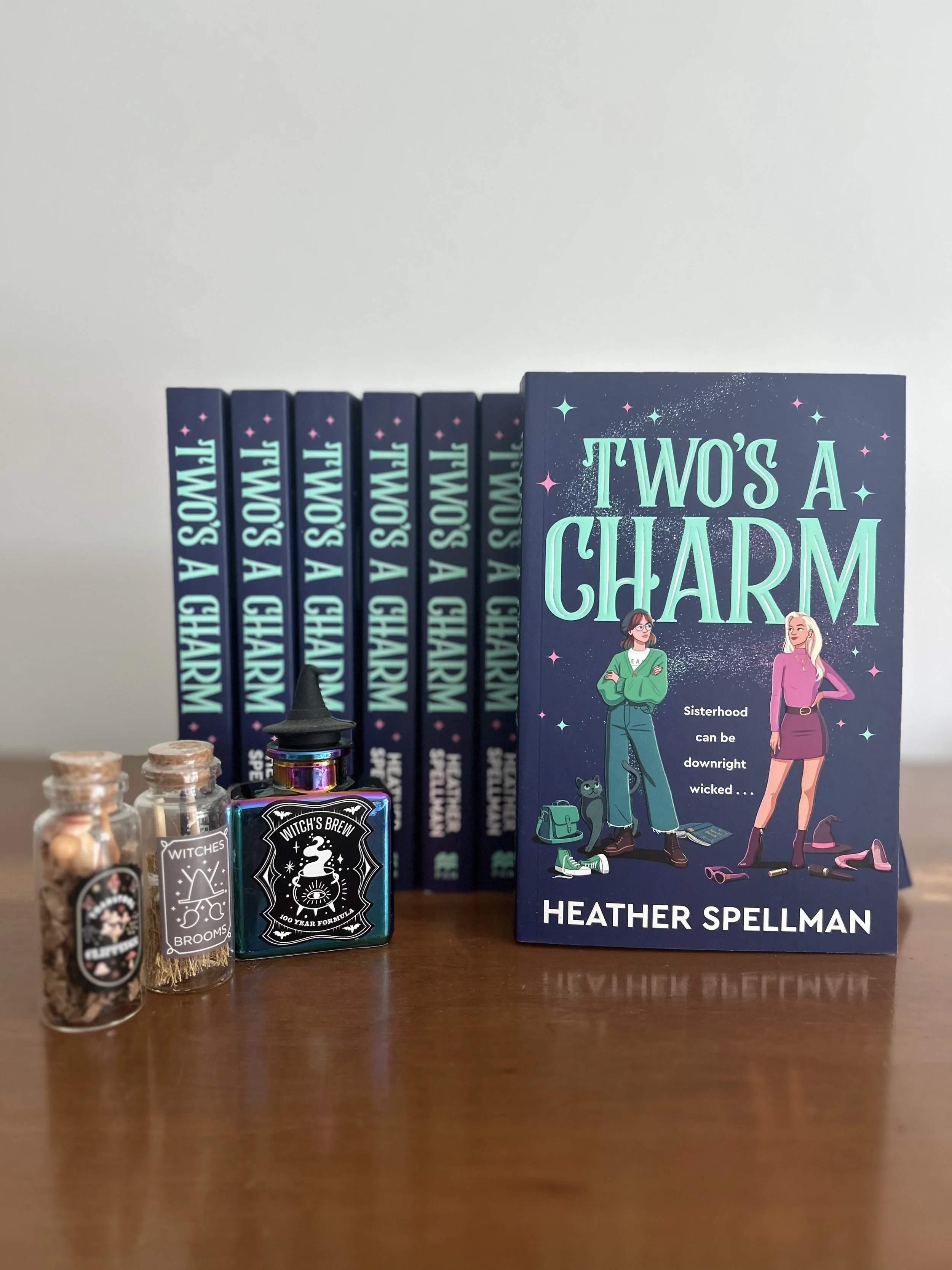 TWO'S A CHARM author copies are here! — Stephanie Campisi